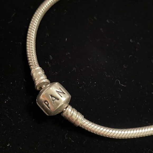 💕Pandora Retired Murano glass Charms, and bracelet